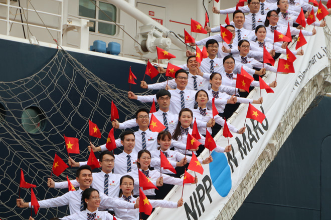 Đại biểu Tàu Thanh niên Đông Nam Á - Nhật Bản bắt đầu các hoạt động tại TP.HCM