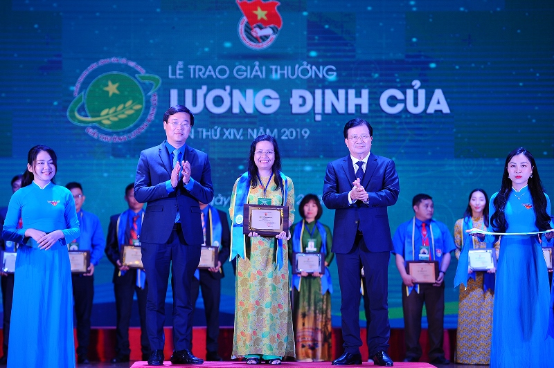 Tuyên dương 34 thanh niên nông thôn xuất sắc nhận Giải thưởng Lương Định Của năm 2019