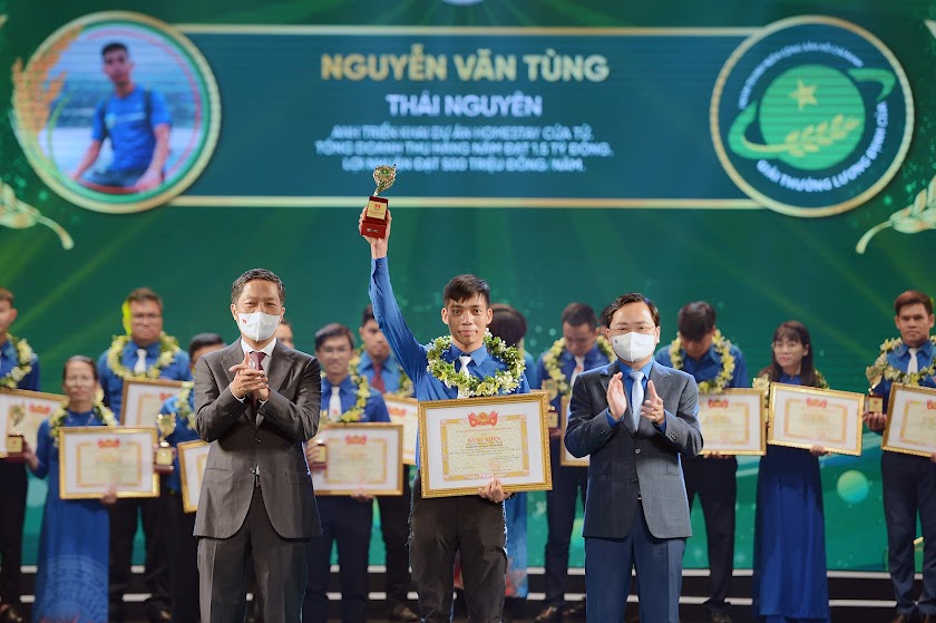 57 nhà nông trẻ xuất sắc nhận giải thưởng Lương Định Của năm 2021