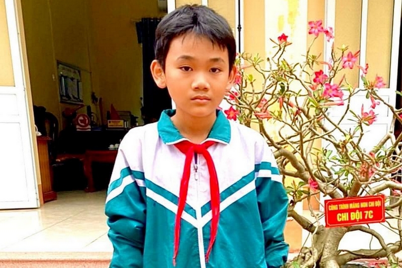 Thái Nguyên: Học sinh lớp 7 nhặt được của rơi trả lại người mất