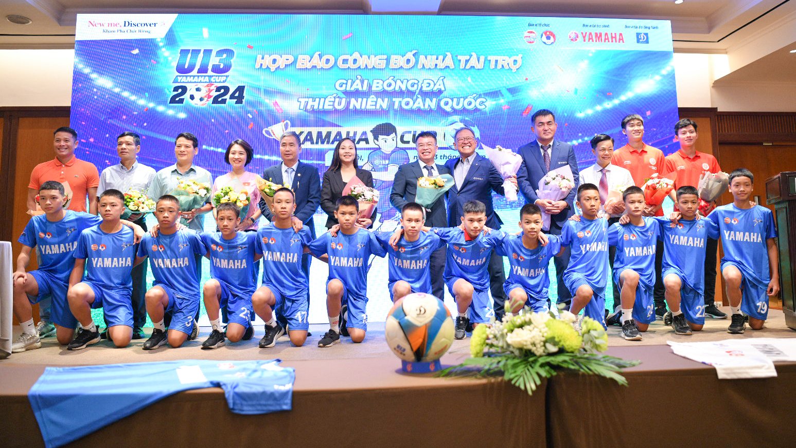 Công bố Giải bóng đá U13 toàn quốc Yamaha Cup năm 2024