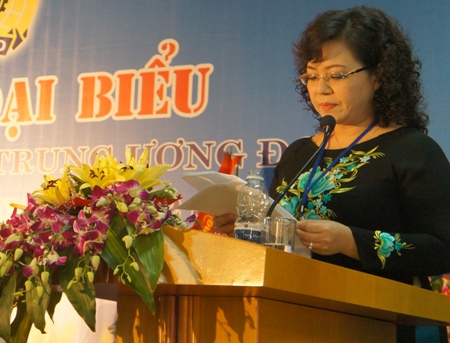 Đồng chí Trần Thị Bích Ngọc tái đắc cử Chủ tịch Công đoàn Cơ quan Trung ương Đoàn khóa XXII, nhiệm kỳ 2012- 2012