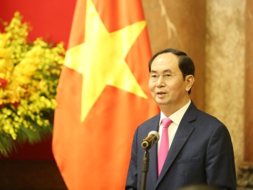 Chủ tịch nước Trần Đại Quang phát biểu tại chương trình