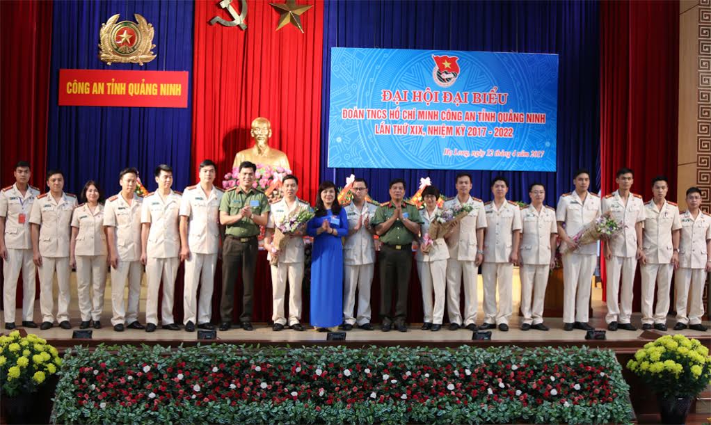 Ban Chấp hành Đoàn TNCS Hồ Chí Minh Công an tỉnh Quảng Ninh nhiệm kỳ 2017-2022