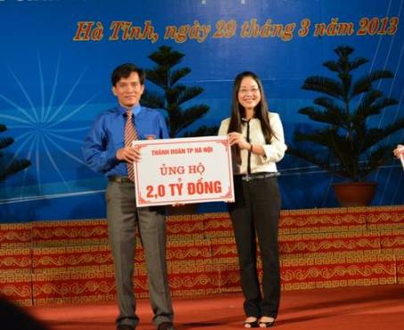 Thành đoàn Hà Nội ủng hộ 2,0 tỷ đồng xây dựng Khu tưởng niệm Lý Tự Trọng