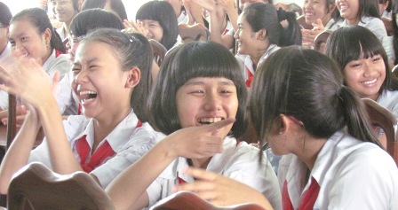 “Tự tin tuổi teen” sôi nổi các hoạt động diễn ra tại Trường THCS Đoàn Thị Điểm, quận Ninh Kiều, TP.Cần Thơ.