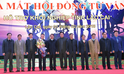  Ra mắt Hội đồng tư vấn hỗ trợ khởi nghiệp tỉnh Lào Cai.