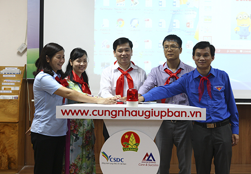 Đồng chí Nguyễn Long Hải, Bí thư Trung ương Đoàn, Chủ tịch Hội đồng Đội Trung ương đã tới tham dự và ấn nút khởi động cuộc thi.
