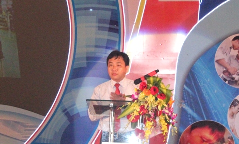 Đồng chí Nguyễn Mạnh Dũng phát biểu tại Festival
