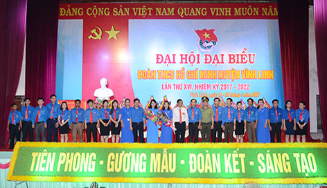 BCH huyện Đoàn Vĩnh Linh lần thứ XVI ra mắt Đại hội