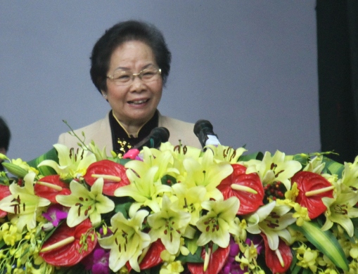 Phó Chủ tịch nước Nguyễn Thị Doan phát biểu chỉ đạo Đại hội