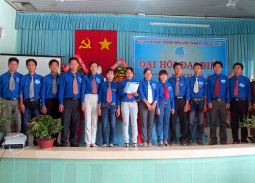 13 anh, chị được chọn cử vào Ủy ban Hội LHTN Việt Nam xã Phước Hiệp nhiệm kỳ 2014 - 2019