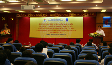 Tham dự hội nghị có đồng chí Nguyễn Long Hải, Bí thư Trung ương Đoàn.