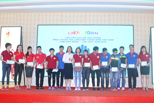 CLB Nguyện tâm Đắk Mil Hội LHTN Việt Nam tỉnh Đắk Nông tổ chức vinh danh các CLB, Đội nhóm