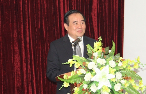 Thứ trưởng Trần Quang Quý phát biểu tại buổi Lễ