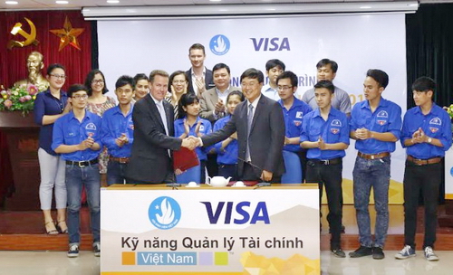 Trung ương Hội Sinh viên Việt Nam và VISA đã ký Biên bản Ghi nhớ (MoU) lần thứ hai