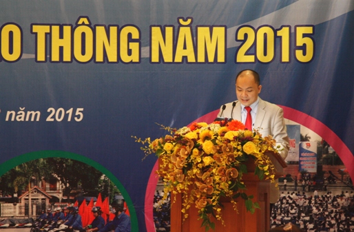 đồng chí Nguyễn Mạnh Cường- Ủy viên BCH Trung ương Đoàn; Phó Chủ tịch Hội LHTN Việt Nam 