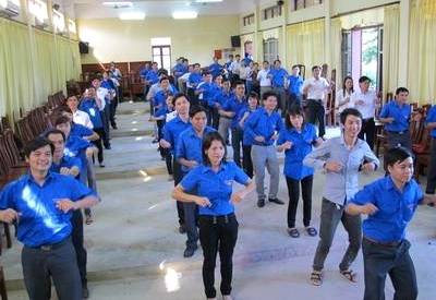 Cán bộ Đoàn Quận Sơn Trà, Thành đoàn Đà Nẵng trong buổi tập huấn  kỹ năng nghiệp vụ công tác Đoàn – Hội