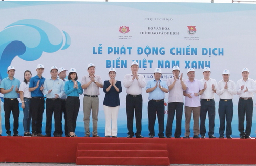 Lễ phát động chiến dịch "Biển Việt Nam xanh"
