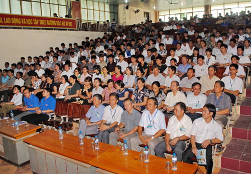 Hội nghị tuyên truyền về tình hình biển đông tại Trường Cao đẳng nghề Cơ điện xây dựng Việt Xô