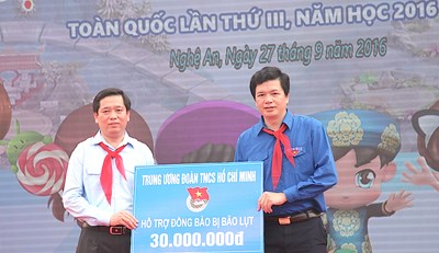 Đồng chí Nguyễn Long Hải, Bí thư TƯ Đoàn