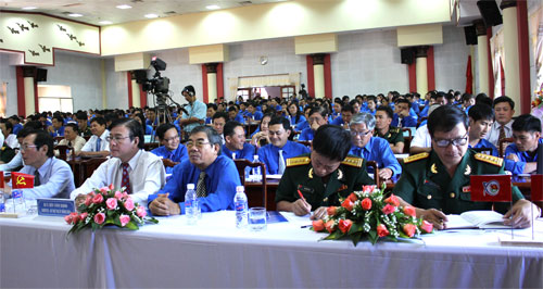 Đại biểu tham dự tại đại hội.