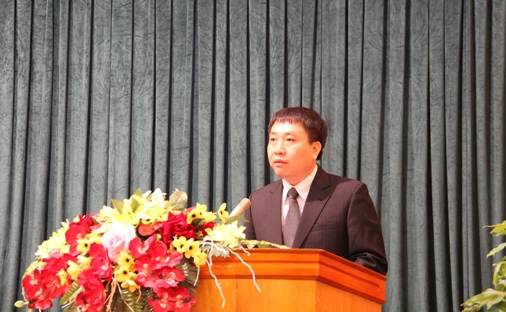 Đồng chí Nguyễn Mạnh Dũng báo cáo với Phó Chủ tịch Quốc hội về Festival "sáng tạo trẻ"