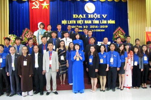 Ra mắt Ủy ban Hội LHTN tỉnh Lâm Đồng nhiệm kỳ 2014 - 2019