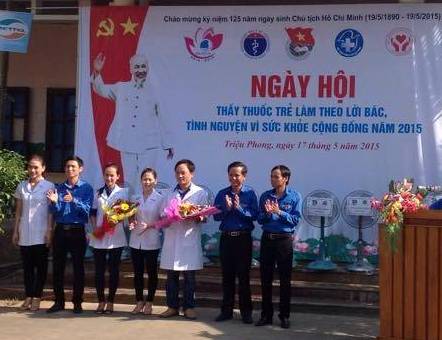 Ra mắt CLB Thầy thuốc trẻ huyện Triệu Phong, Quảng Trị 