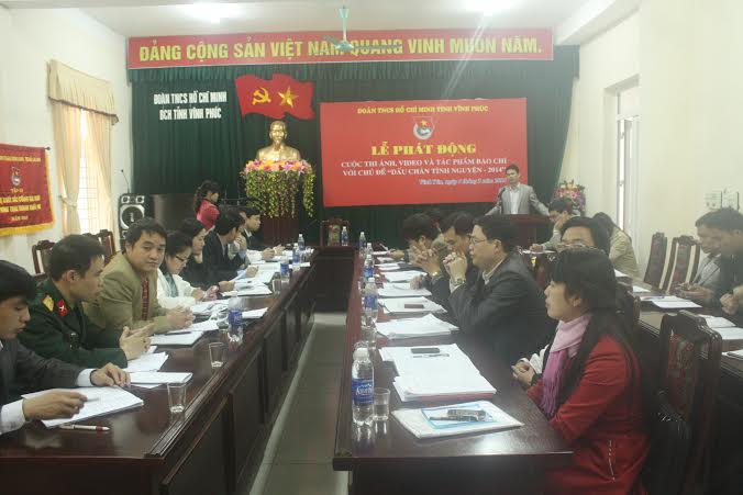 Đồng chí Trần Việt Cường, Bí thư Tỉnh Đoàn Phát động cuộc thi