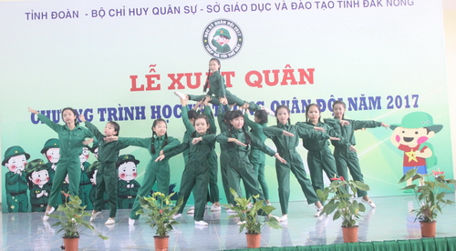 Lễ xuất quân “Học kỳ trong quân đội” năm 2017 của Đắk Nông