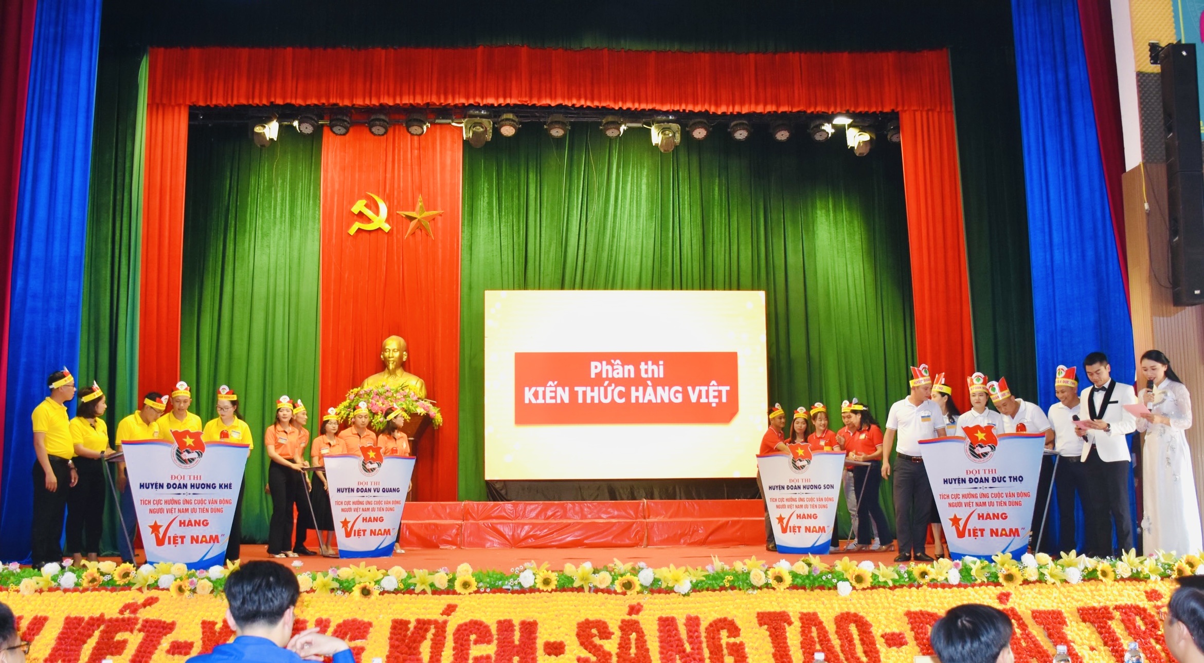 Sổi nổi Hội thi “Tuổi trẻ Hà Tĩnh tự hào hàng Việt Nam” năm 2024