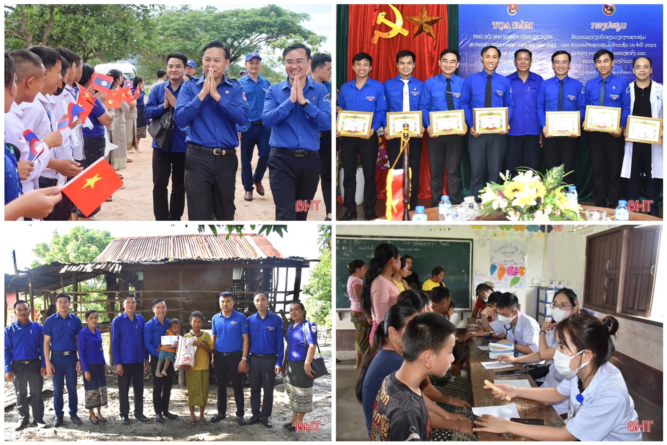 Hà Tĩnh: Sắc xanh tình nguyện thắt chặt mối quan hệ hữu nghị Việt - Lào