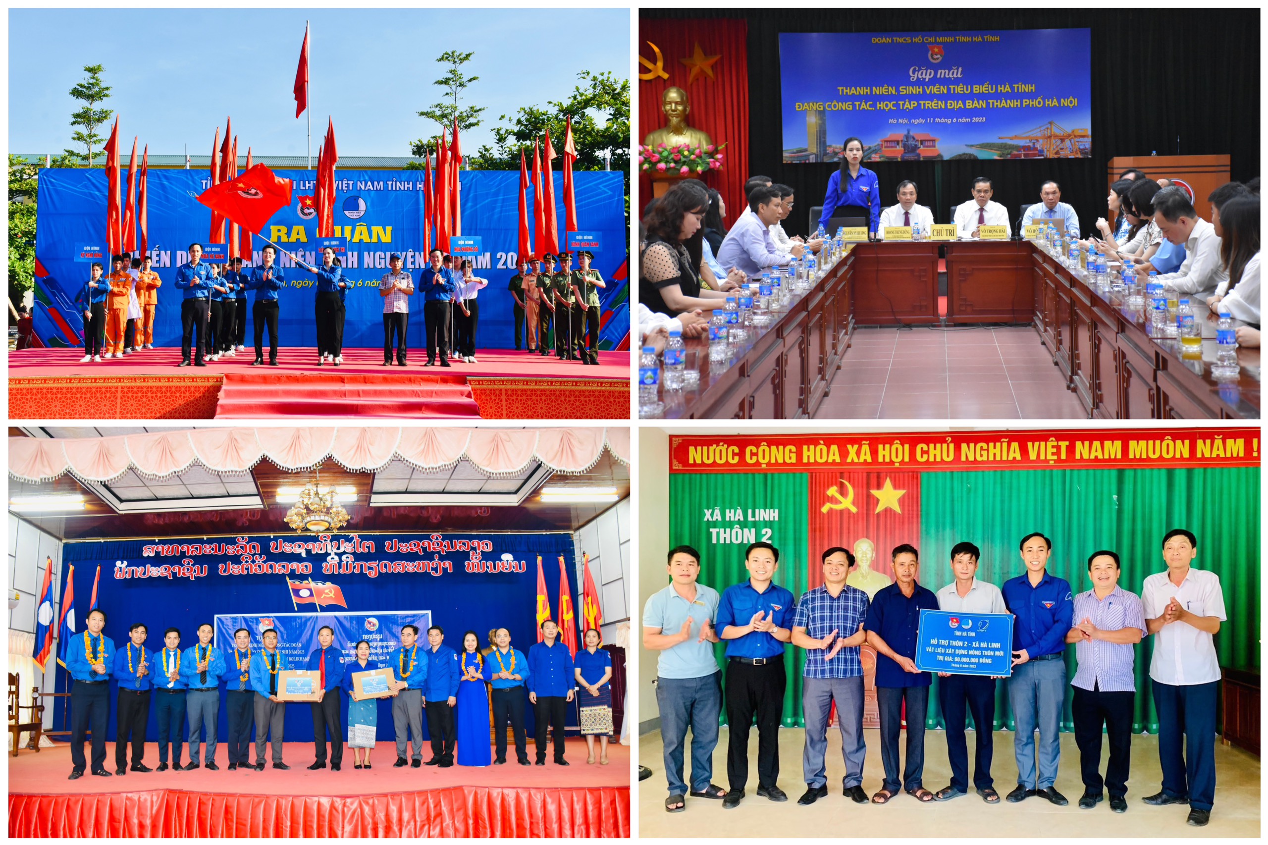 Hà Tĩnh: Dấu ấn nổi bật trong đợt 1 Chiến dịch Thanh niên tình nguyện hè 2023