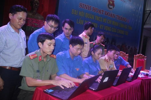 ĐVTN huyện Thạch Hà tham gia diễn đàn online “Hiến kế tặng Đoàn”