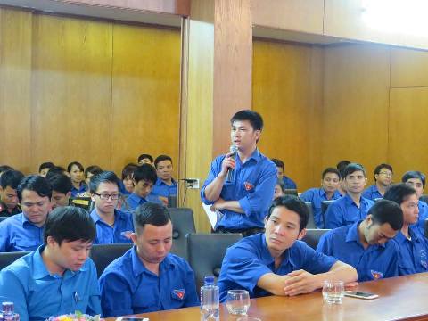 Anh Đồng Văn Hải, Bí thư Chi đoàn Mỏ sắt Trại Cau đề nghị Tỉnh đoàn thường xuyên tổ chức các lớp tập huấn kỹ năng, nghiệp vụ cho các Bí thư Chi đoàn