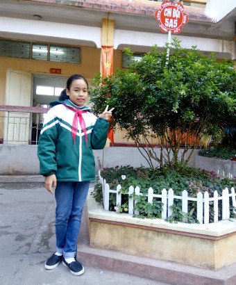 Em Nguyễn Linh Chi – Gương sáng đội viên trường Tiểu học Chi Lăng
