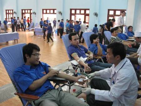 ĐVTN Thái Nguyên tích cực tham gia hiến máu tại Ngày hội