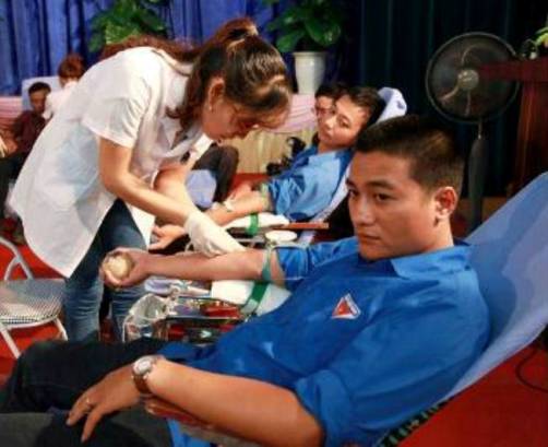  Đoàn viên thanh niên tham gia hiến máu với nhiệt huyết cao nhất