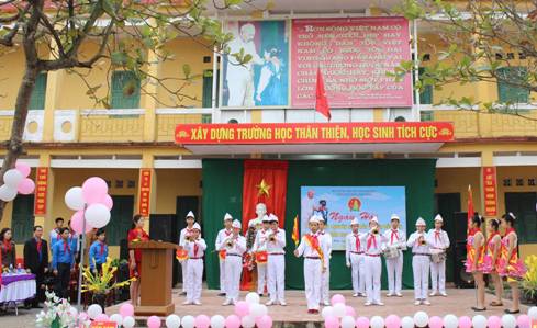  Ngày hội công nhận chuyên hiệu rèn luyện đội viên tại Liên đội Trường THCS Như Hòa