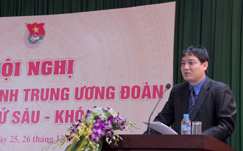 Đồng chí Nguyễn Đắc Vinh phát biểu khai mạc Hội nghị