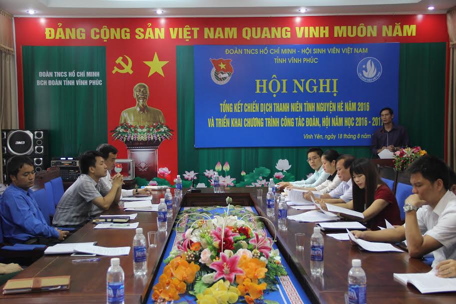  Đồng chí Nguyễn Mạnh Tuấn – Phó Bí thư Thường trực Tỉnh đoàn phát biểu khai mạc hội nghị.