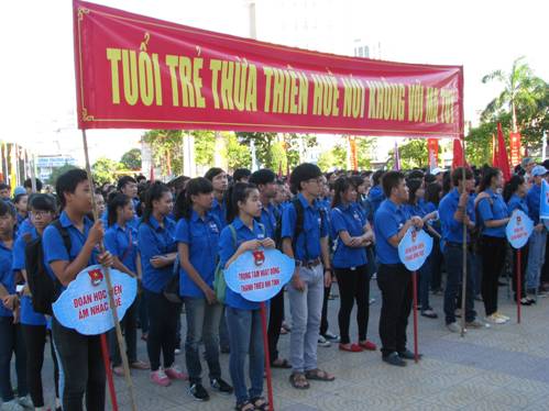 Hơn 1.500 ĐVTN và các tầng lớp nhân dân tham dự Lễ Mittinh hưởng ứng “Ngày Quốc tế và ngày toàn dân phòng chống ma túy 26/6”.
