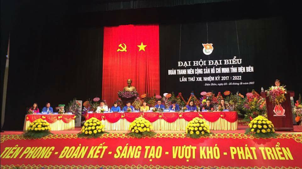Bí thư BCH Trung ương Đoàn Nguyễn Anh Tuấn phát biểu chỉ đạo tại Đại hội