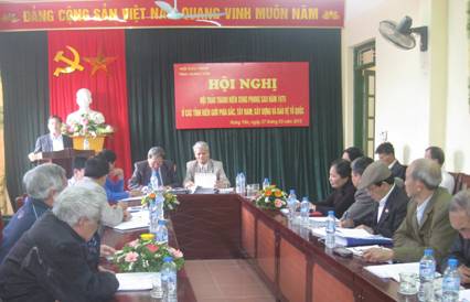  Đ/c Đặng Ngọc Quỳnh – Phó Chủ tịch UBND tỉnh Hưng Yên phát biểu chỉ đạo