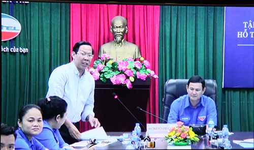 Ủy viên BCH Trung ương Đảng, Phó Bí thư Thường trực Tỉnh uỷ Bến Tre, Phan Văn Mãi chia sẻ tại chương trình.