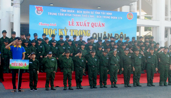 Chương trình do Tỉnh đoàn phối hợp cùng Bộ Chỉ huy Quân sự tỉnh Tây Ninh tổ chức.