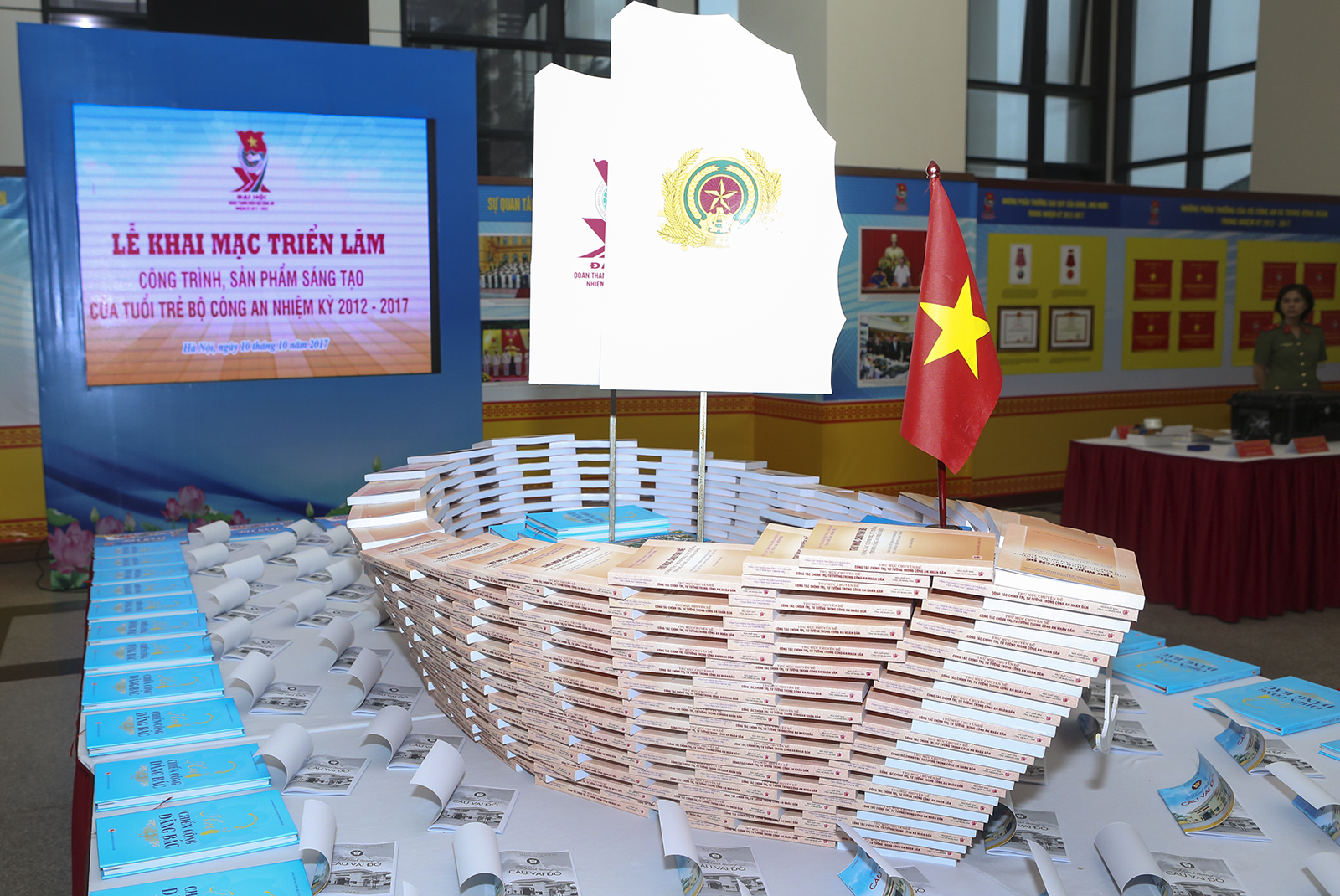 Triển lãm sẽ diễn ra trong 2 ngày 10-11/10 tại Hội trường 47 Phạm Văn Đồng, Bộ Công an