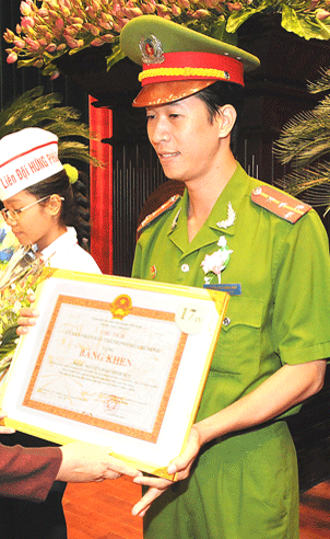 Đại úy Nguyễn Đào Minh Huy 