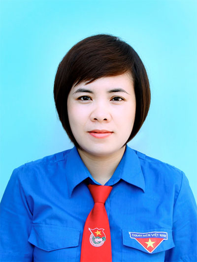 Đồng chí Hoàng Thị Thanh Huyền, Bí thư Huyện đoàn Vị Xuyên, tỉnh Hà Giang: